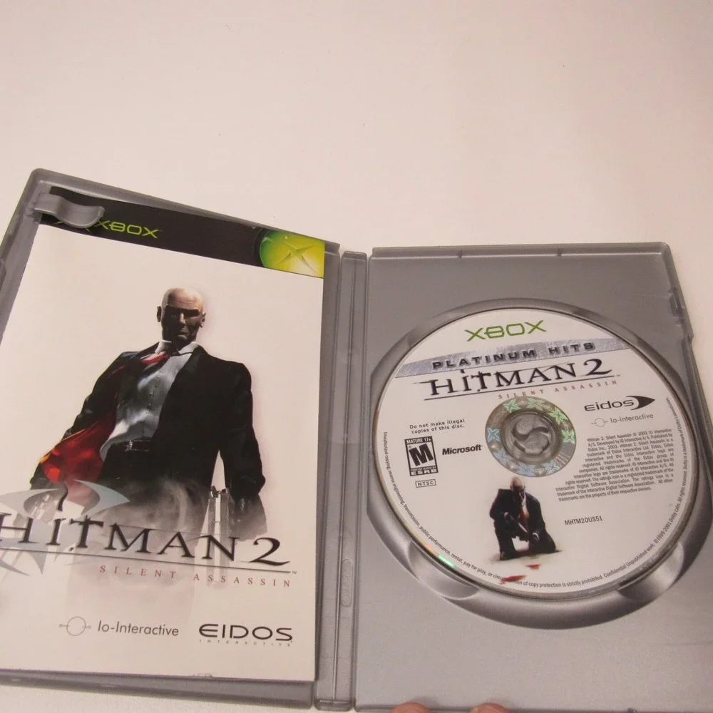 Hitman 2:‎ Silent Assassin (Microsoft Xbox, 2002)